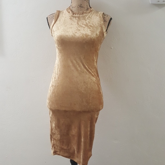 Dresses & Skirts - Sexy Camel Dress NWOT